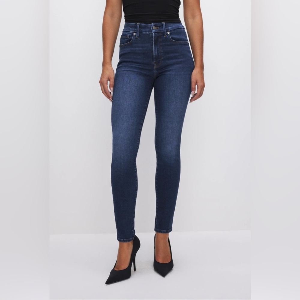 Good American Always Fits Good Waist Skinny Jeans Blue821 6-12